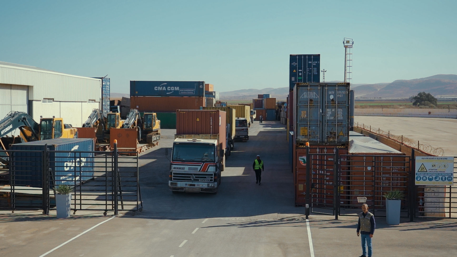 Zone logistique EGS